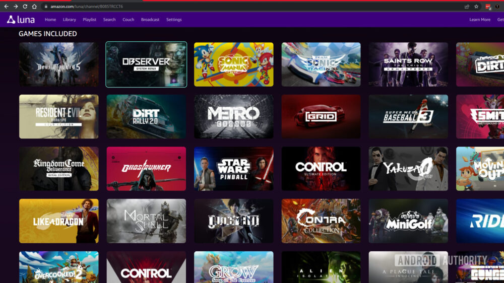 Amazon Luna review Almost ready for game night Android Authority