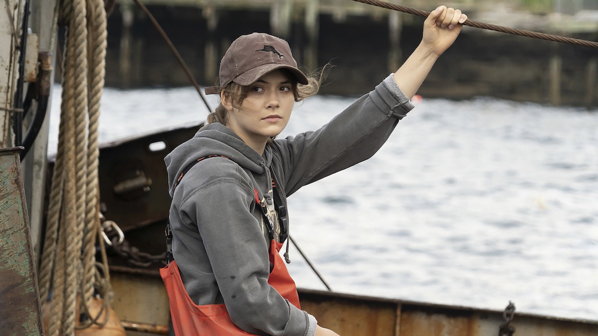 Emilia Jones on a fishing boat in CODA - english-language remakes