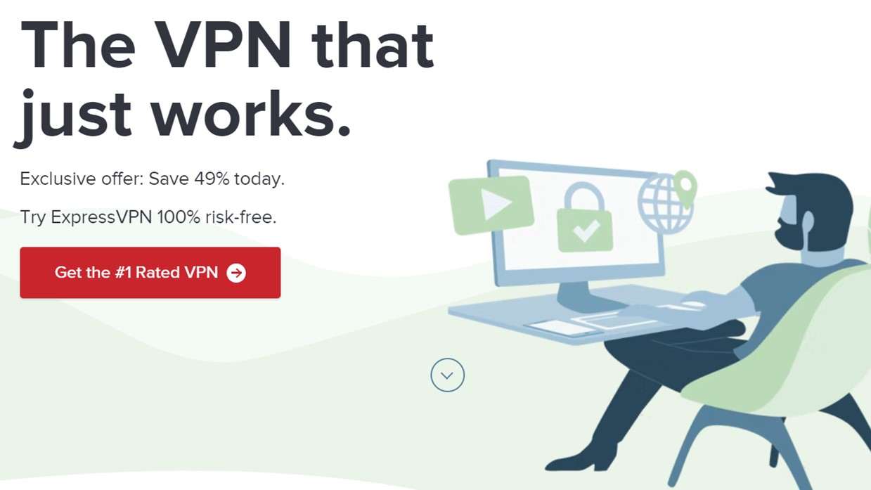 Página de inicio de ExpressVPN y ofertas de VPN