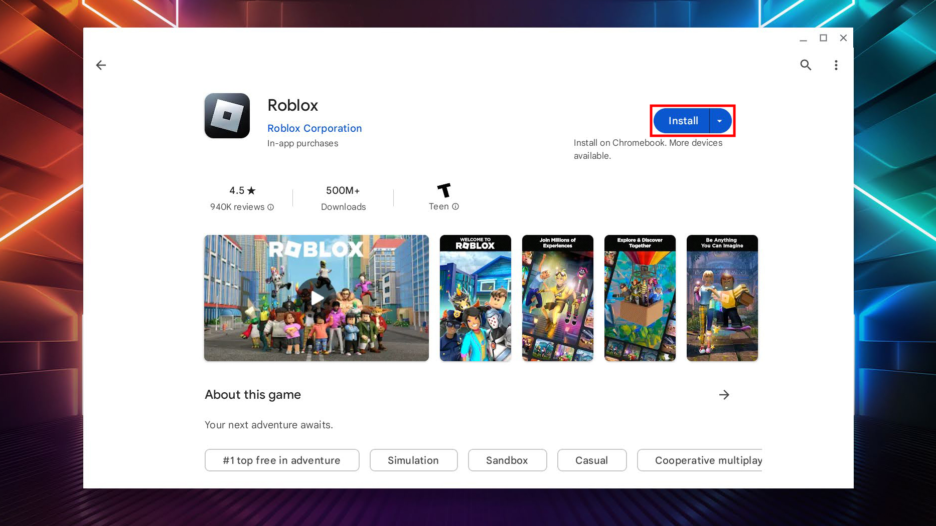 Roblox – Apps no Google Play