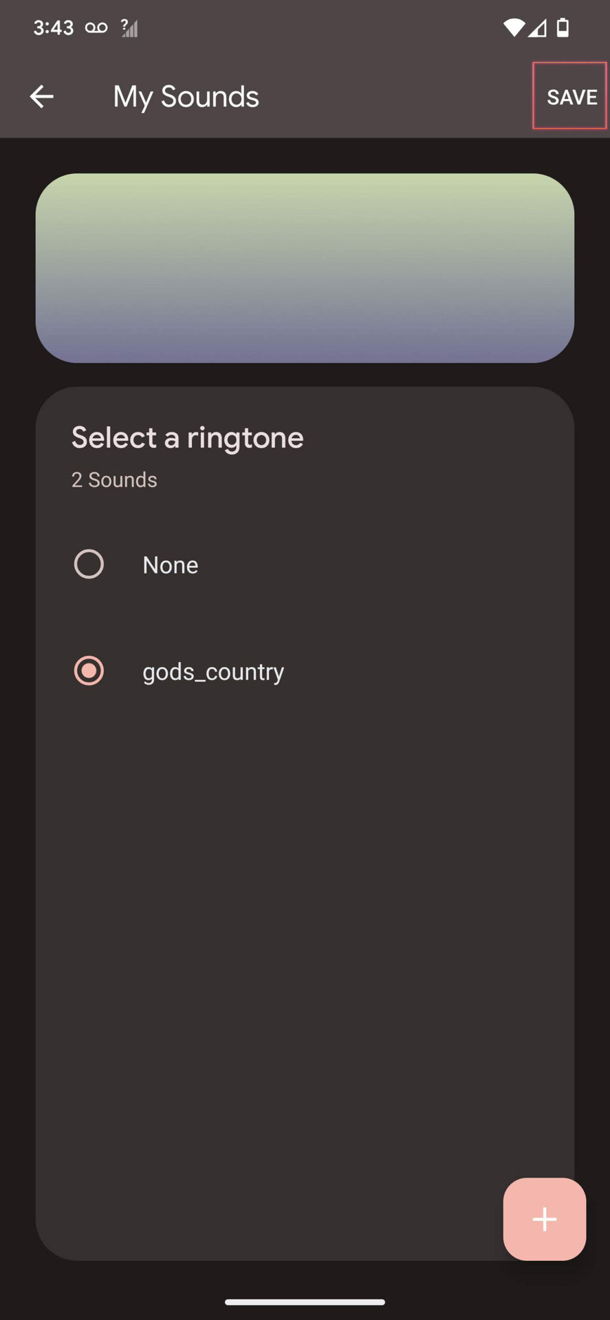 How to set a ringtone on Android 13 4