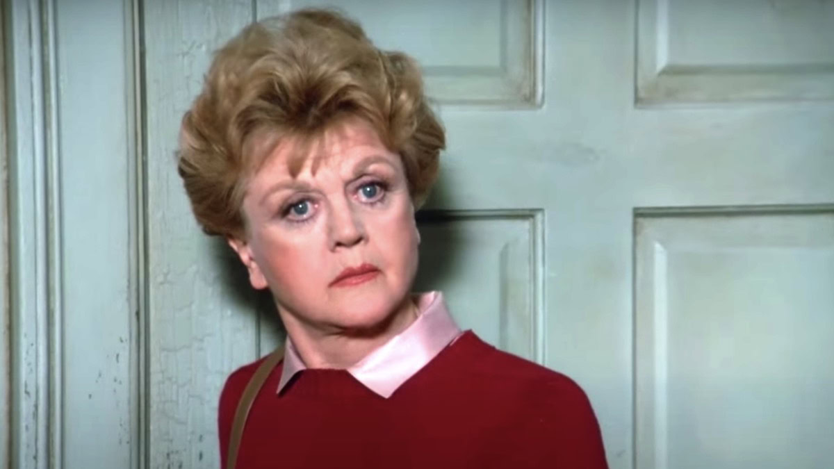 Angela Lansbury in Murder She Wrote