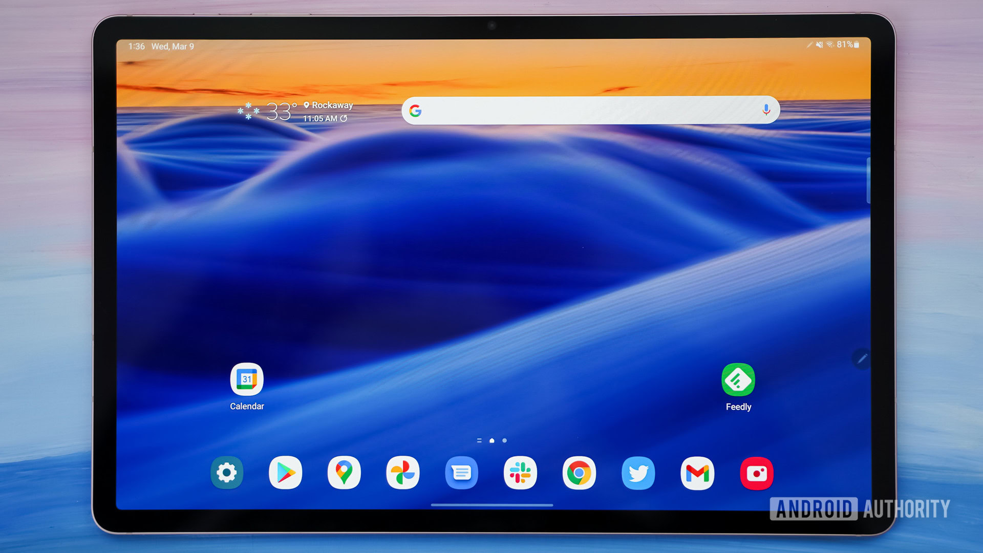 Samsung Galaxy Tab S8 Plus Display in Farbe