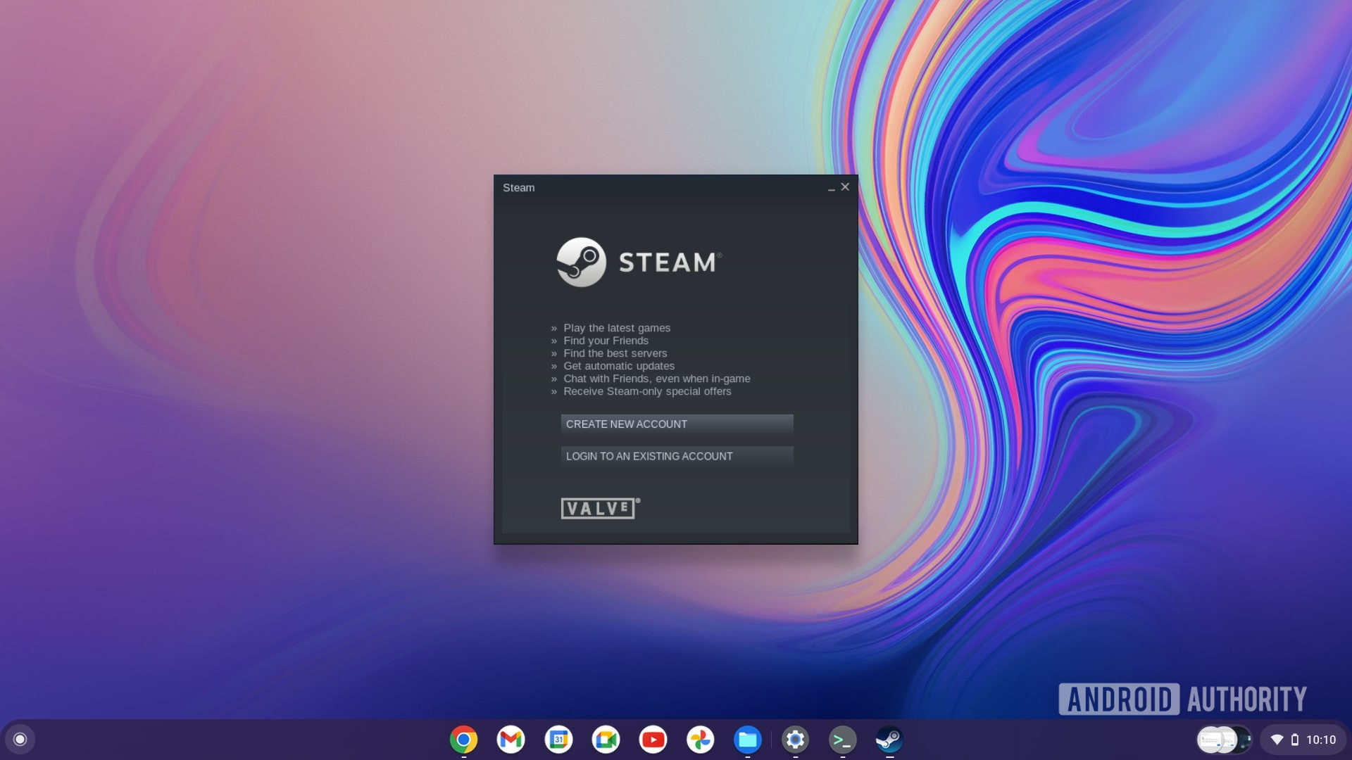 Steam Chromebook launched