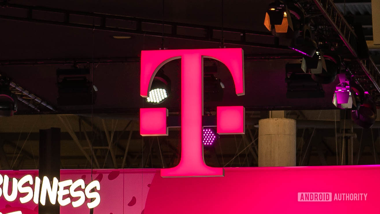 Logotipo de T Mobile en el MWC