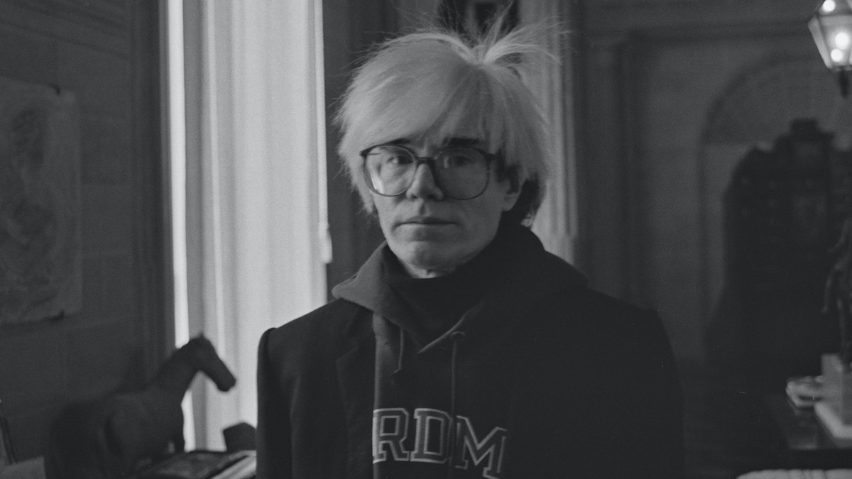 Archival image of Andy Warhol in The Andy Warhol Diaries - best new streaming movies