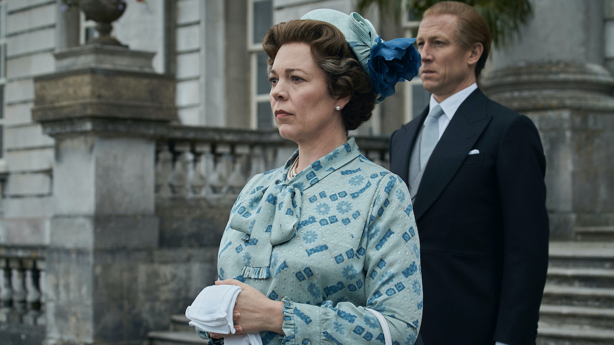 Olivia Colman in The Crown - shows about queen elizabeth