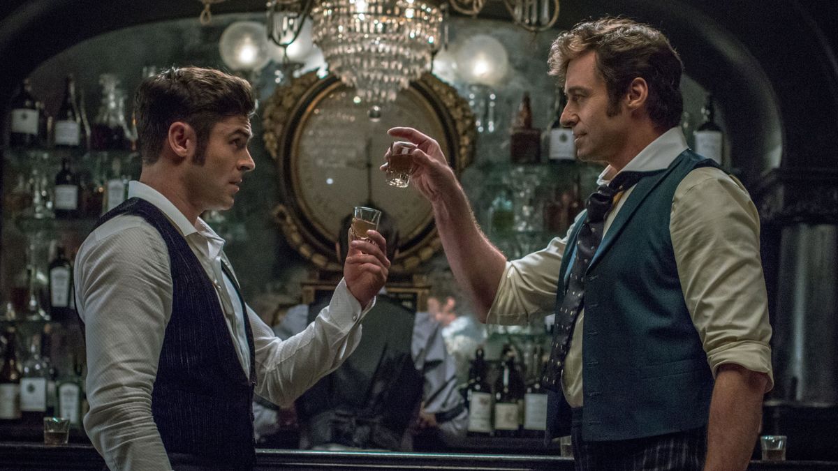 Hugh jackman and zac efron in the greatest showman - best family films on disney plus