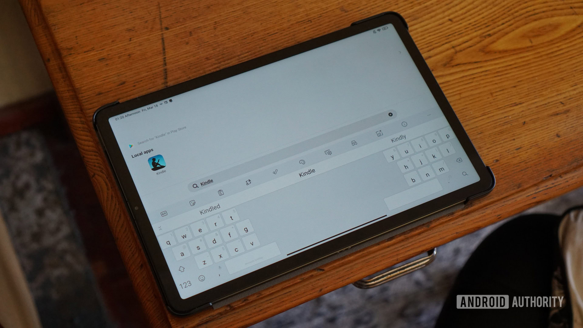 Xiaomi Pad 5 Swiftkey split keyboard