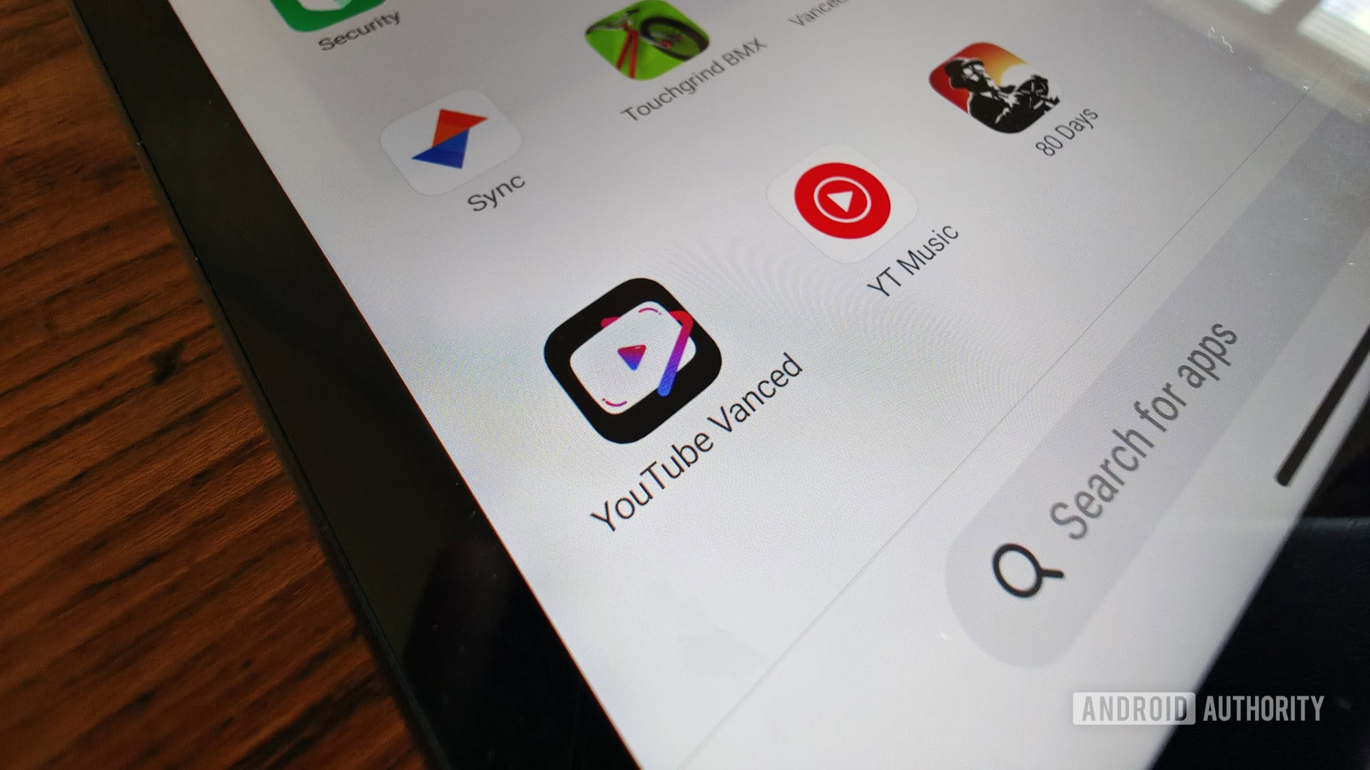 Resize YouTube Vanced app icon