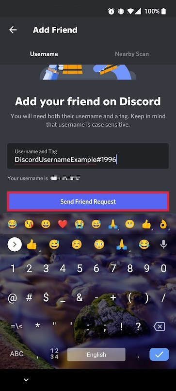 add friend discord mobile