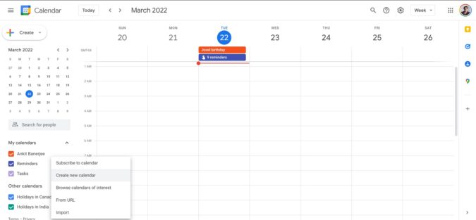 How To Add A New Calendar To Google Calendar Android Authority