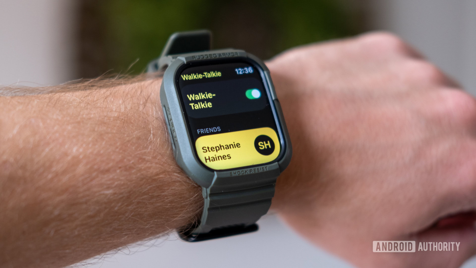 apple watch walkie talkie home