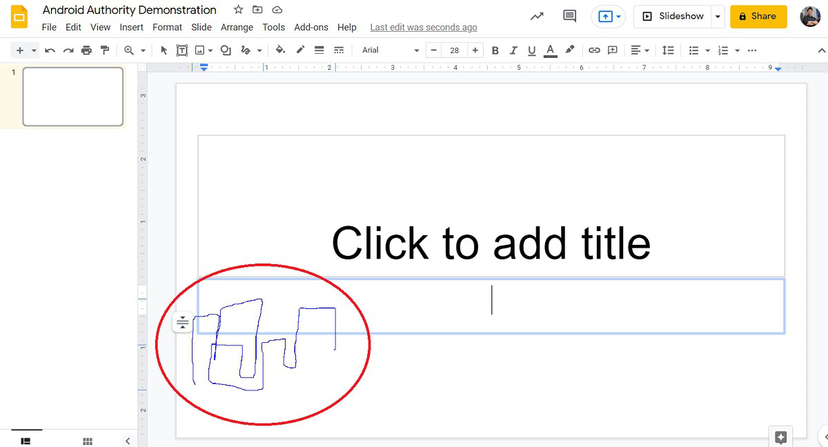 click and drag your line drawing