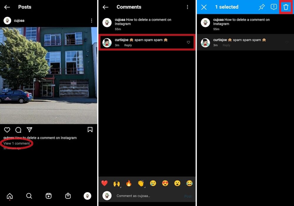 How to delete and manage comments on Instagram - Android Authority