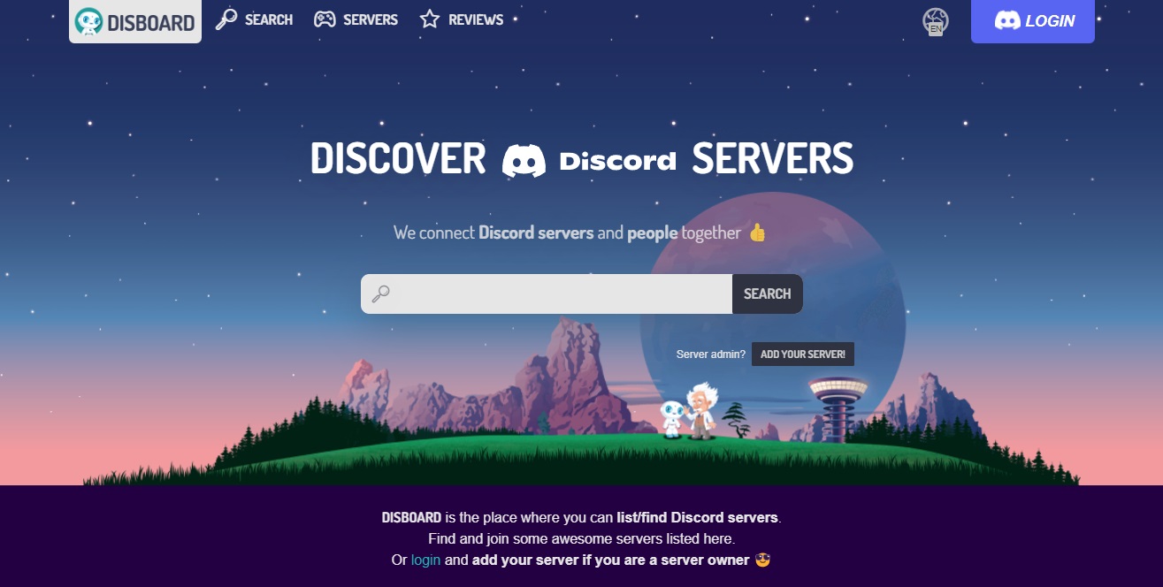 disboard website overview