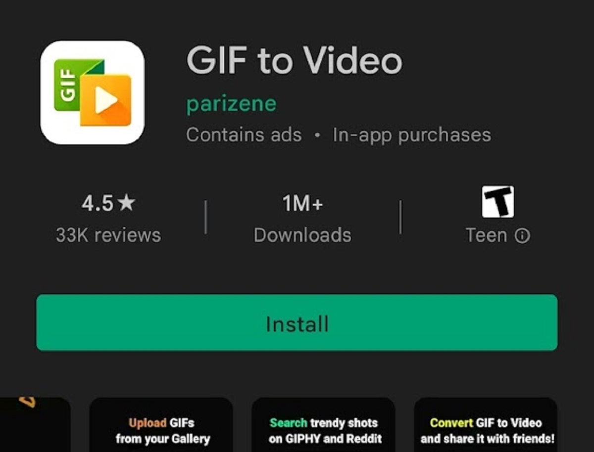 gif to video banner