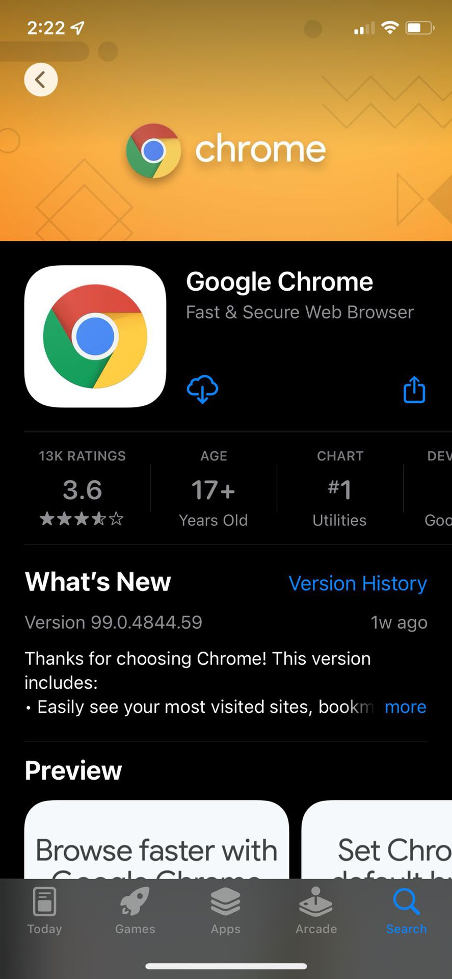 iphone download chrome 2