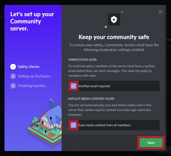 keep your community safe page