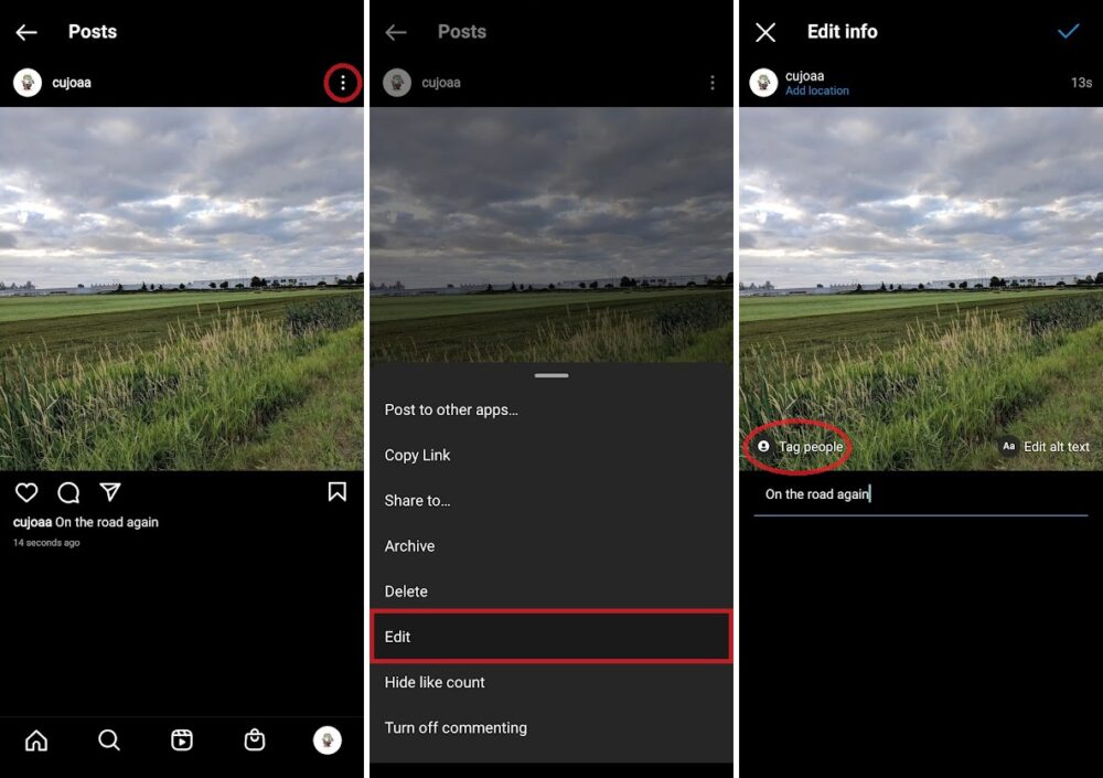 How to tag someone on Instagram - Android Authority