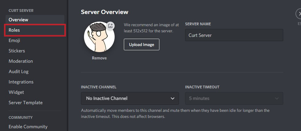 roles location discord desktop