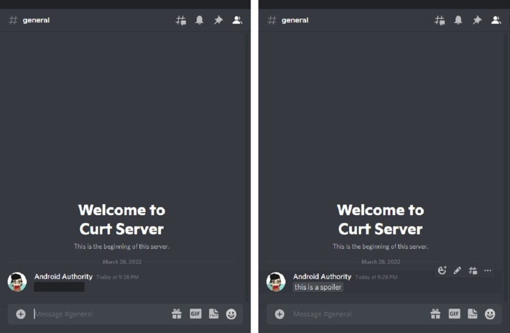 How to spoiler text and images on Discord Android Authority