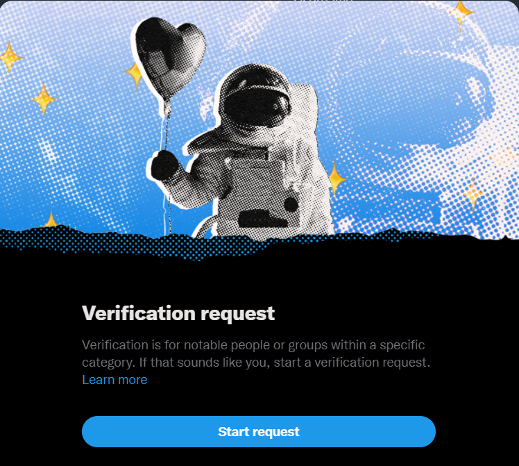verification request