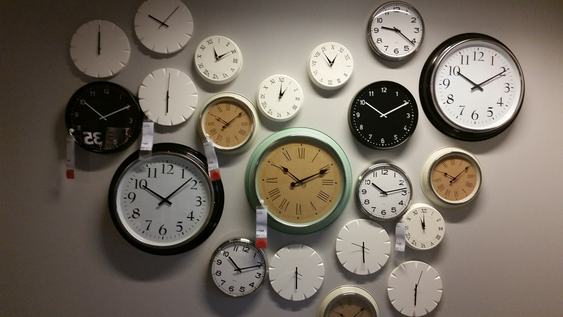 wall clocks