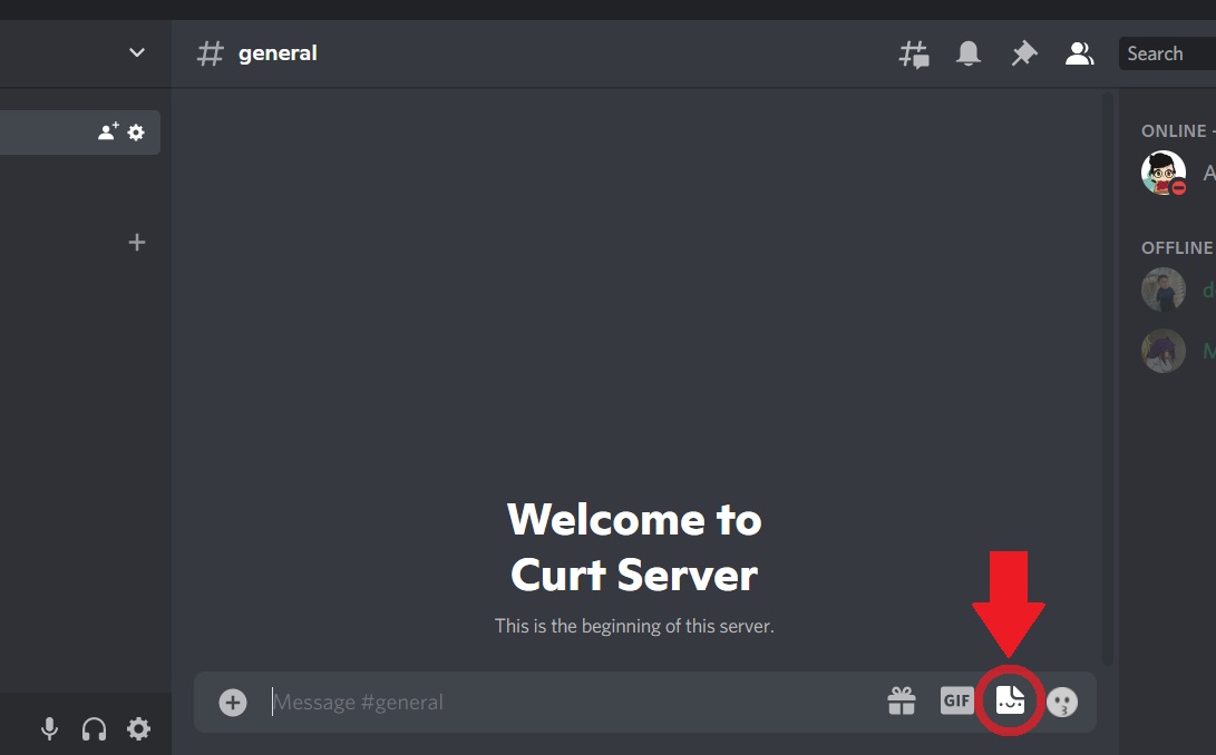 where to find stickers on discord desktop