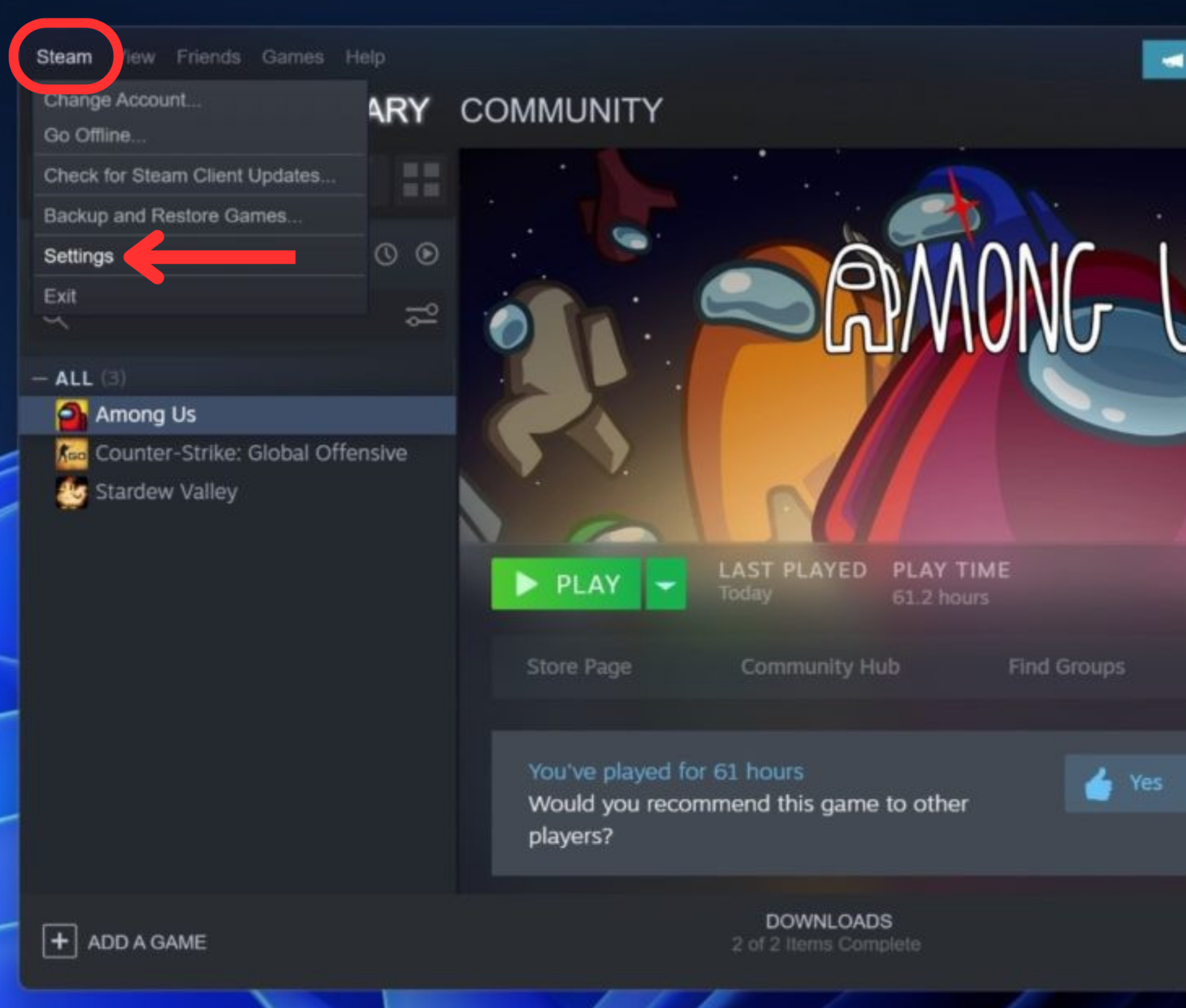 How to share Steam games with friends and family