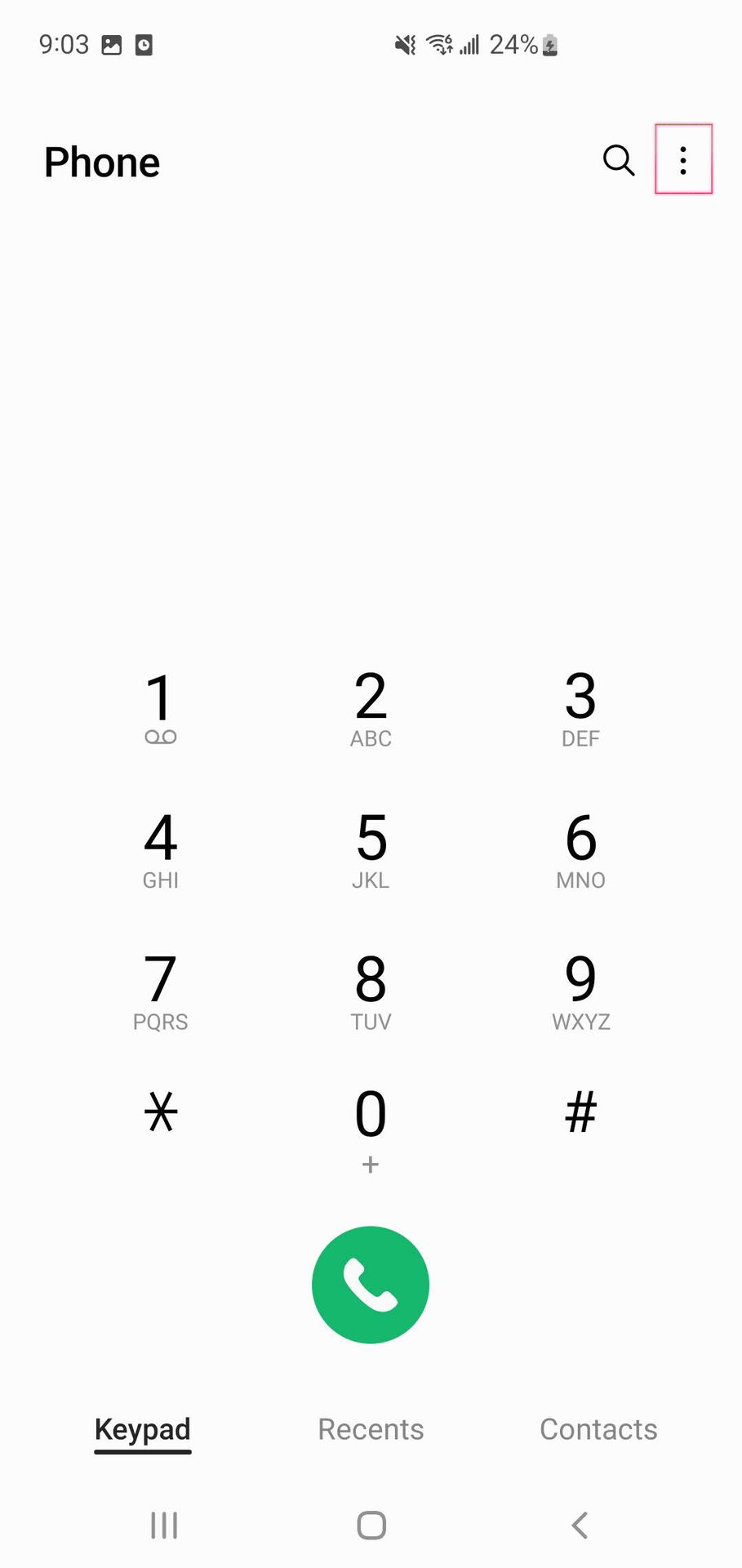Block contacts on Samsung devices using Phone app 1