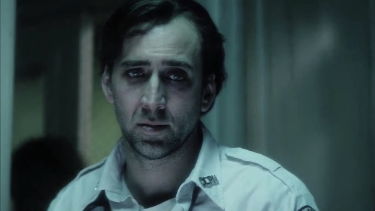 nic cage as a paramedic in Bringing Out the Dead