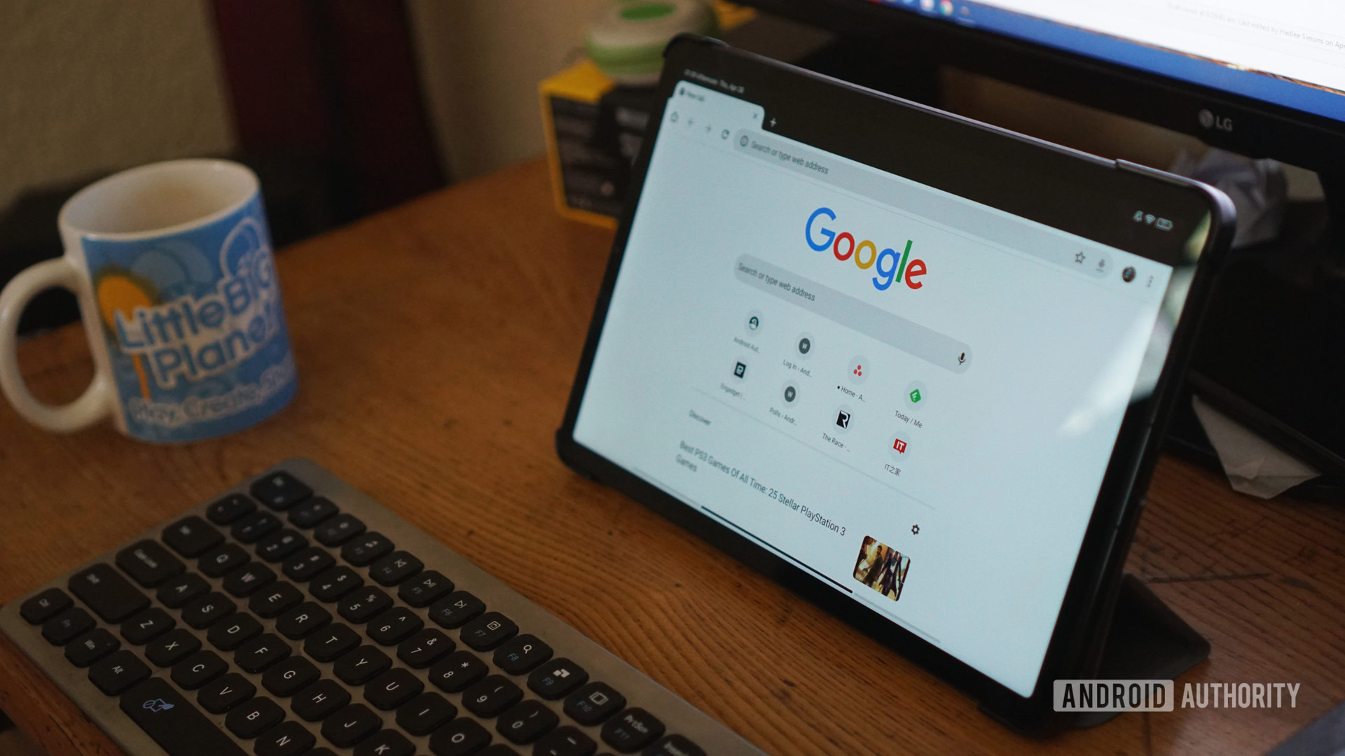 Chrome di tablet Android Xiaomi Pad 5