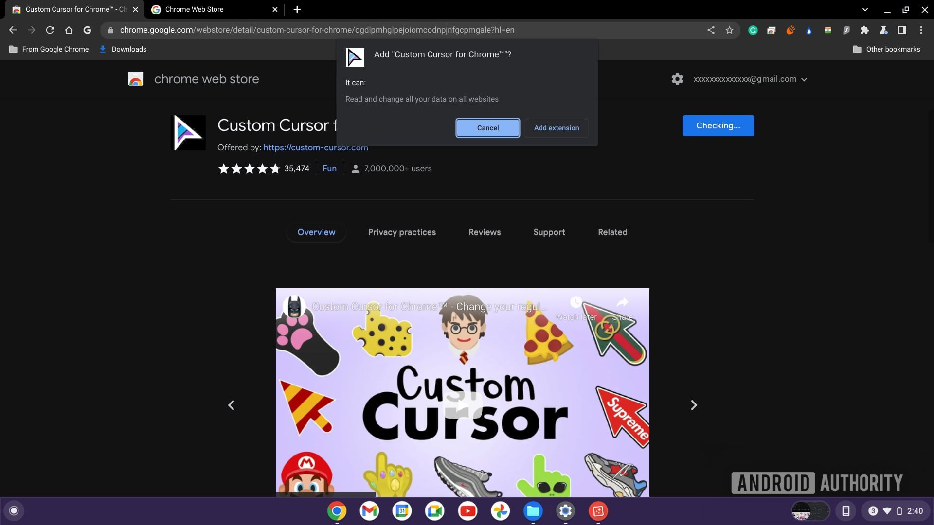 How to Get a Custom Cursor in Chrome