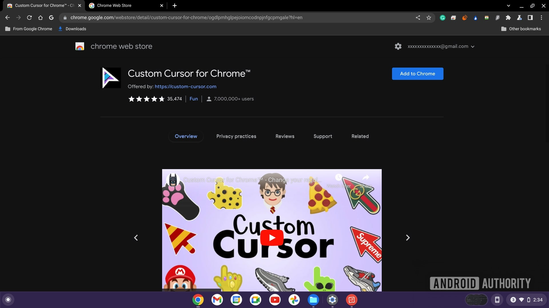 Custom Cursor for Chromebook Chrome Web Store