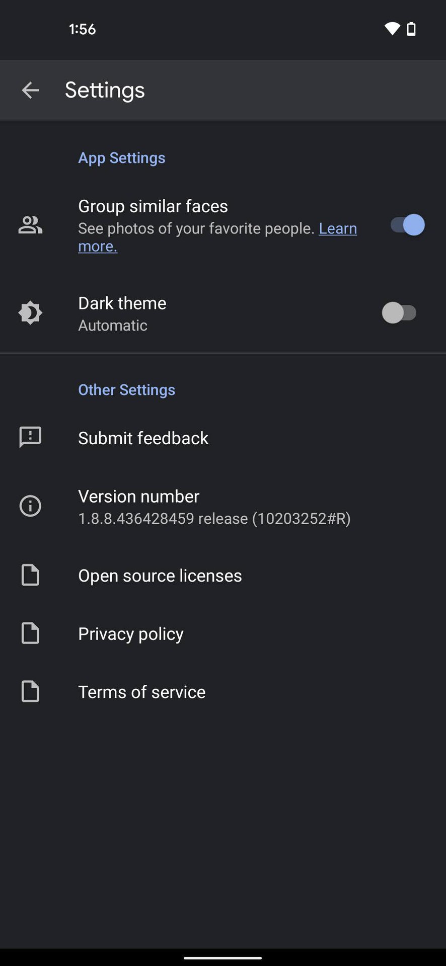Dark Mode Google Gallery 2