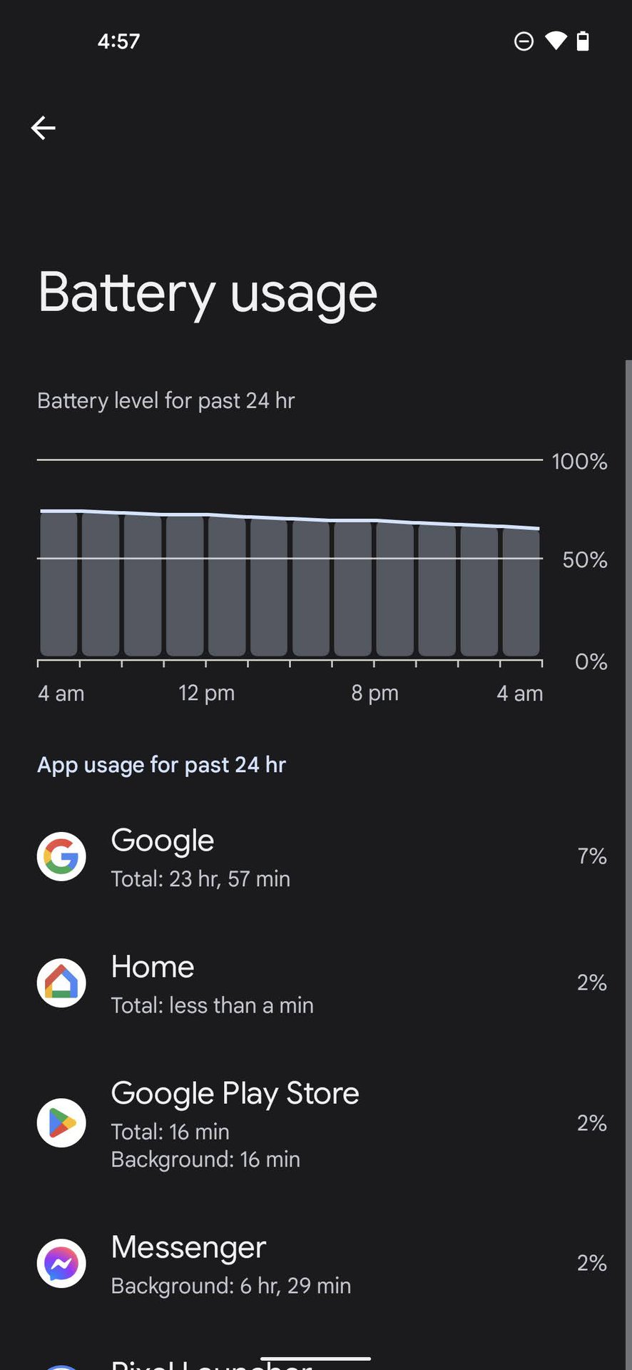 How to check Battery usage on Android 3