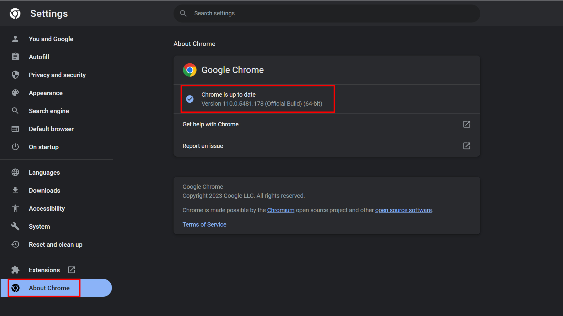 How to update Chrome for Windows 2