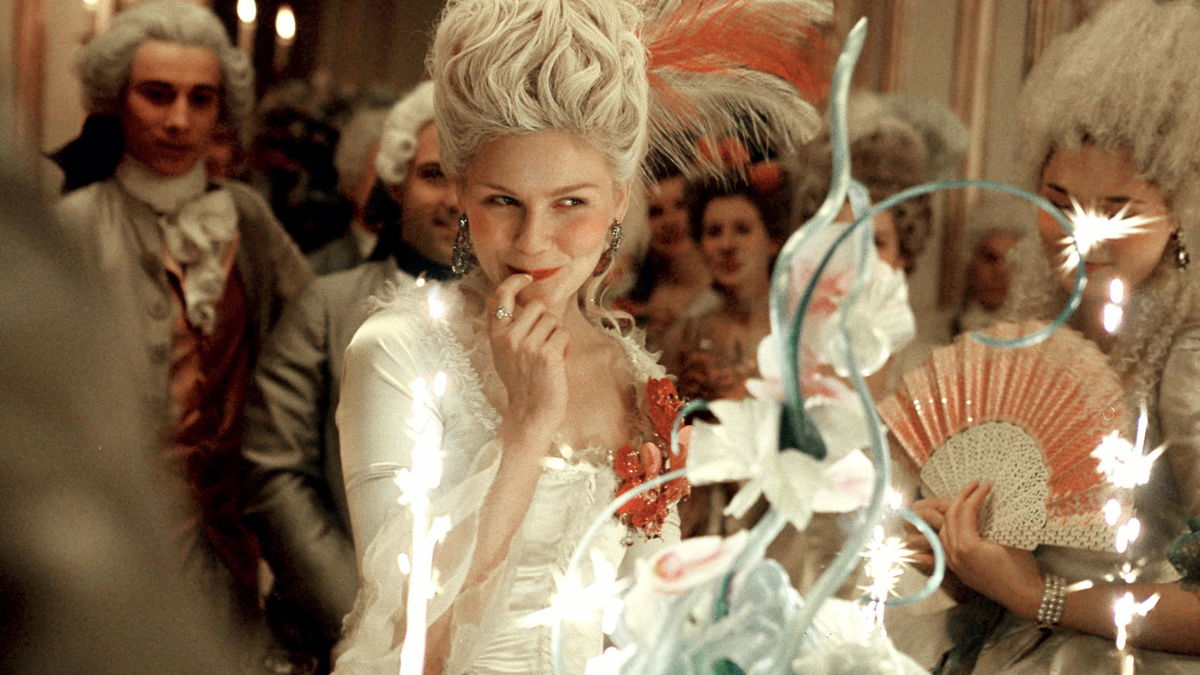 Kirsten Dunst in Marie Antoinette - best new streaming movies
