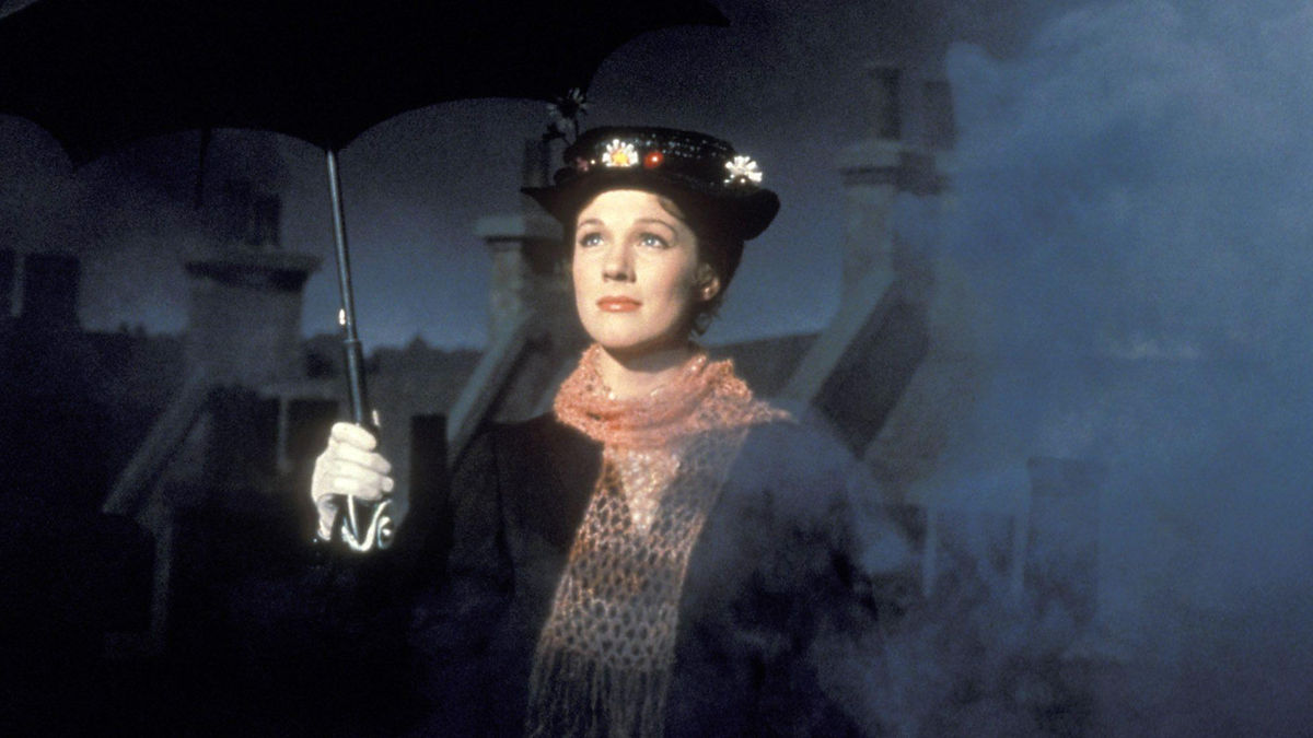 Julie Andrews as Mary Poppins