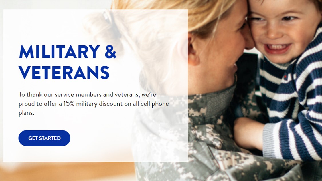 Military and Veterans US Cellular Discount