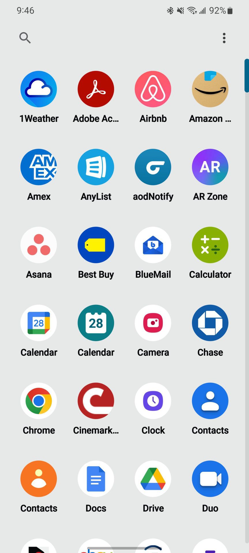 Nothing Launcher App Drawer