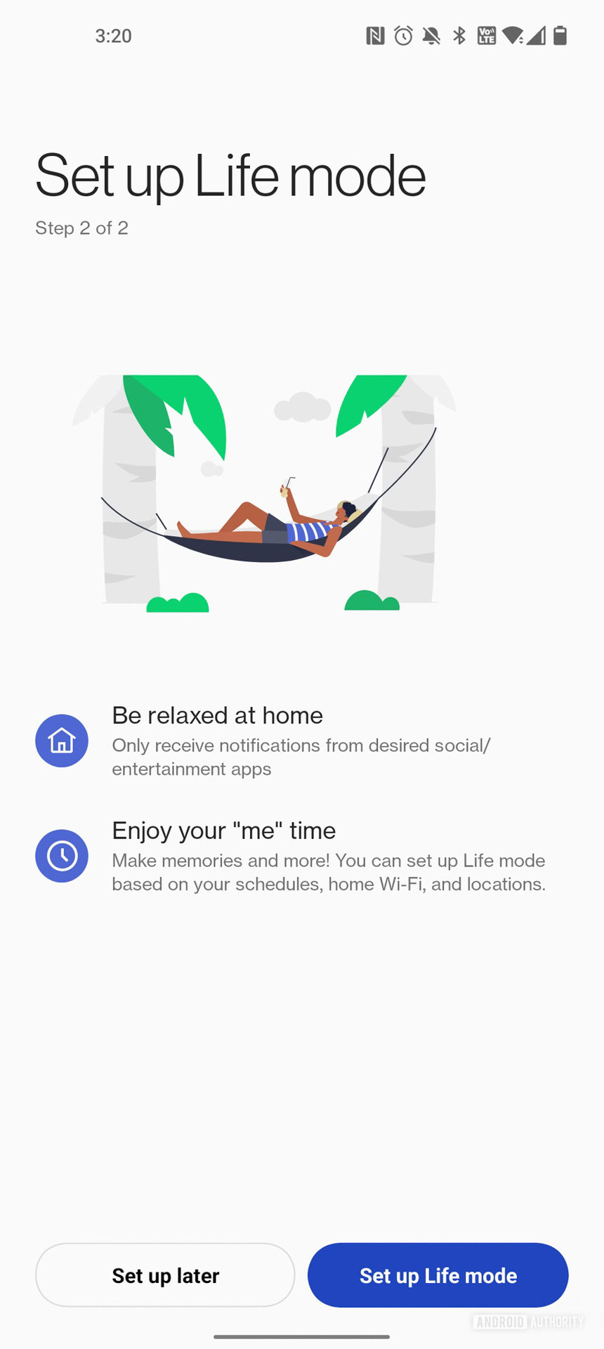 OnePlus 10 Pro Work Life Balance Life Mode