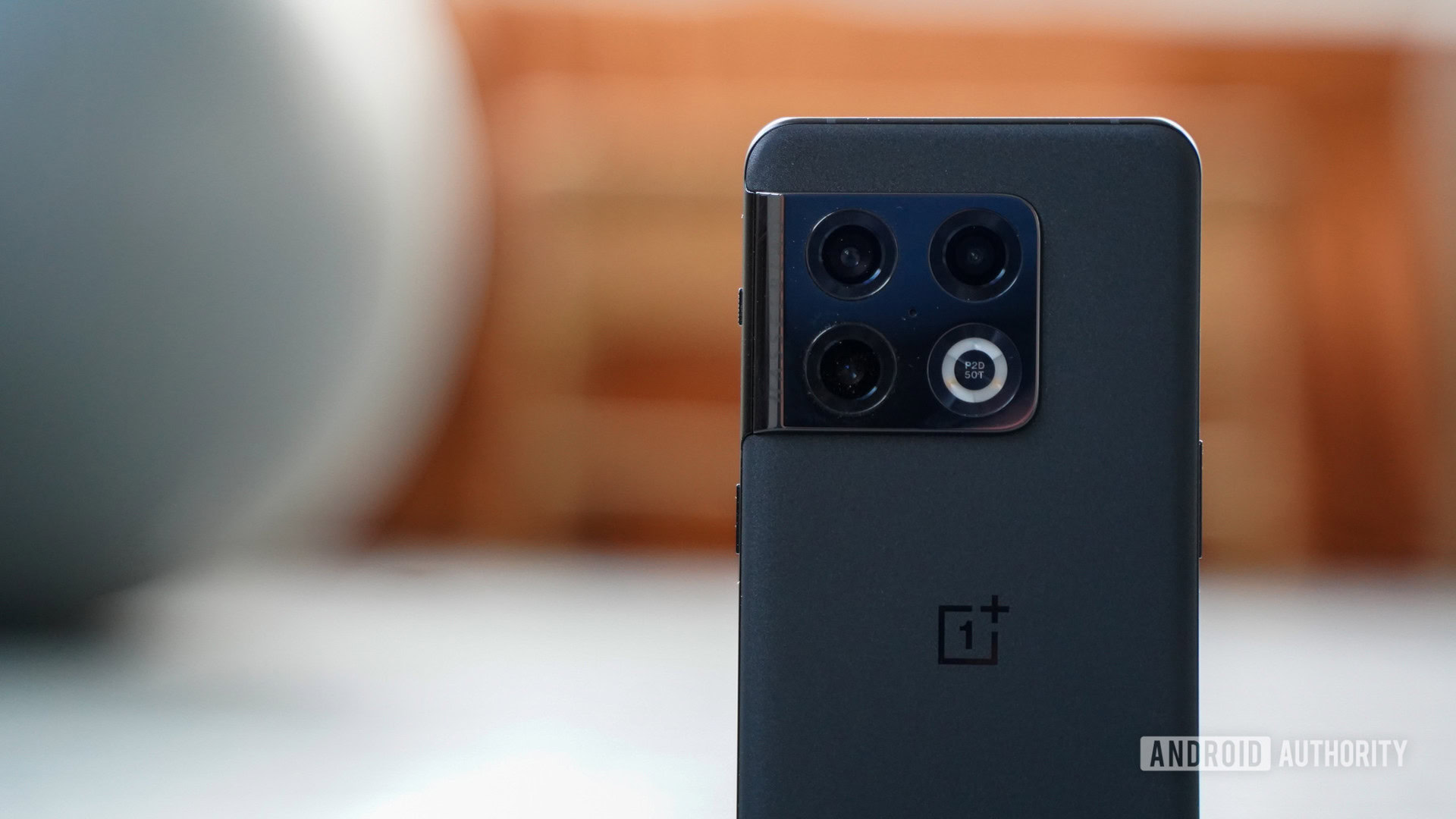 OnePlus 10 Pro camera close up with ball