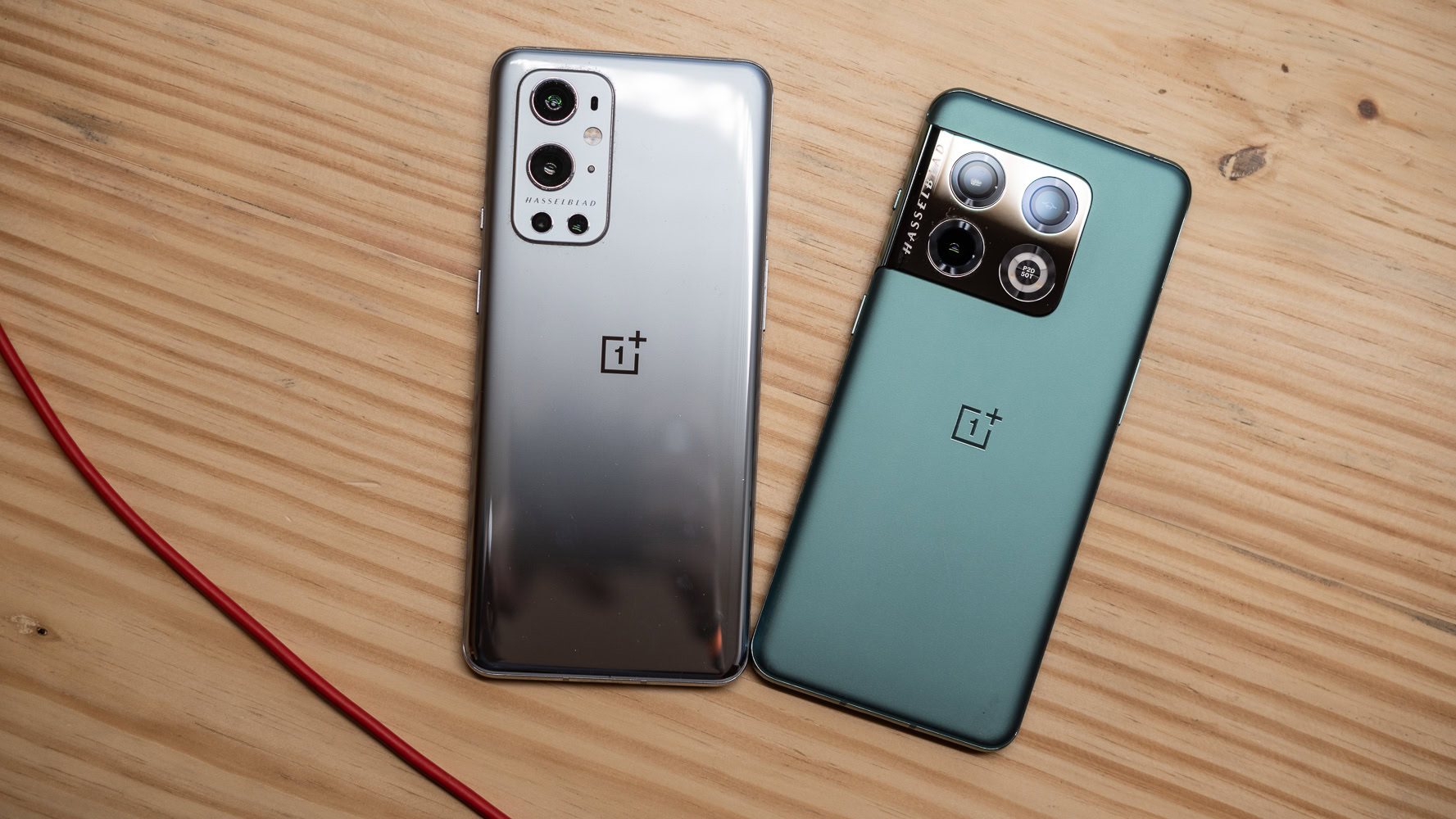 OnePlus 10 Pro vs OnePlus 9 Pro back of the phone