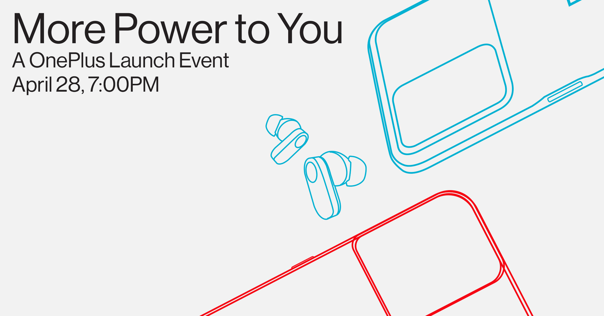 OnePlus India April 28 event poster