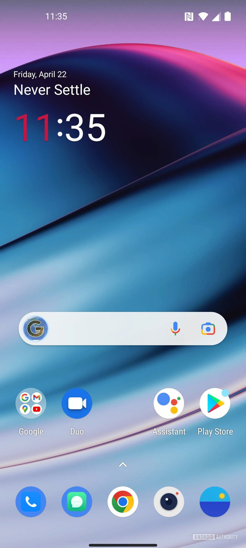 OnePlus Nord N20 home screen