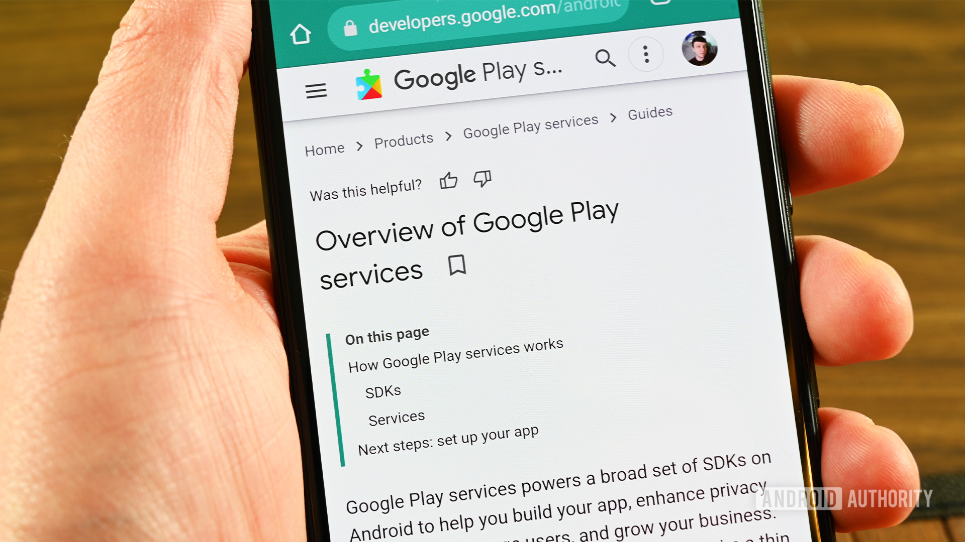 Overview of Google Play Services