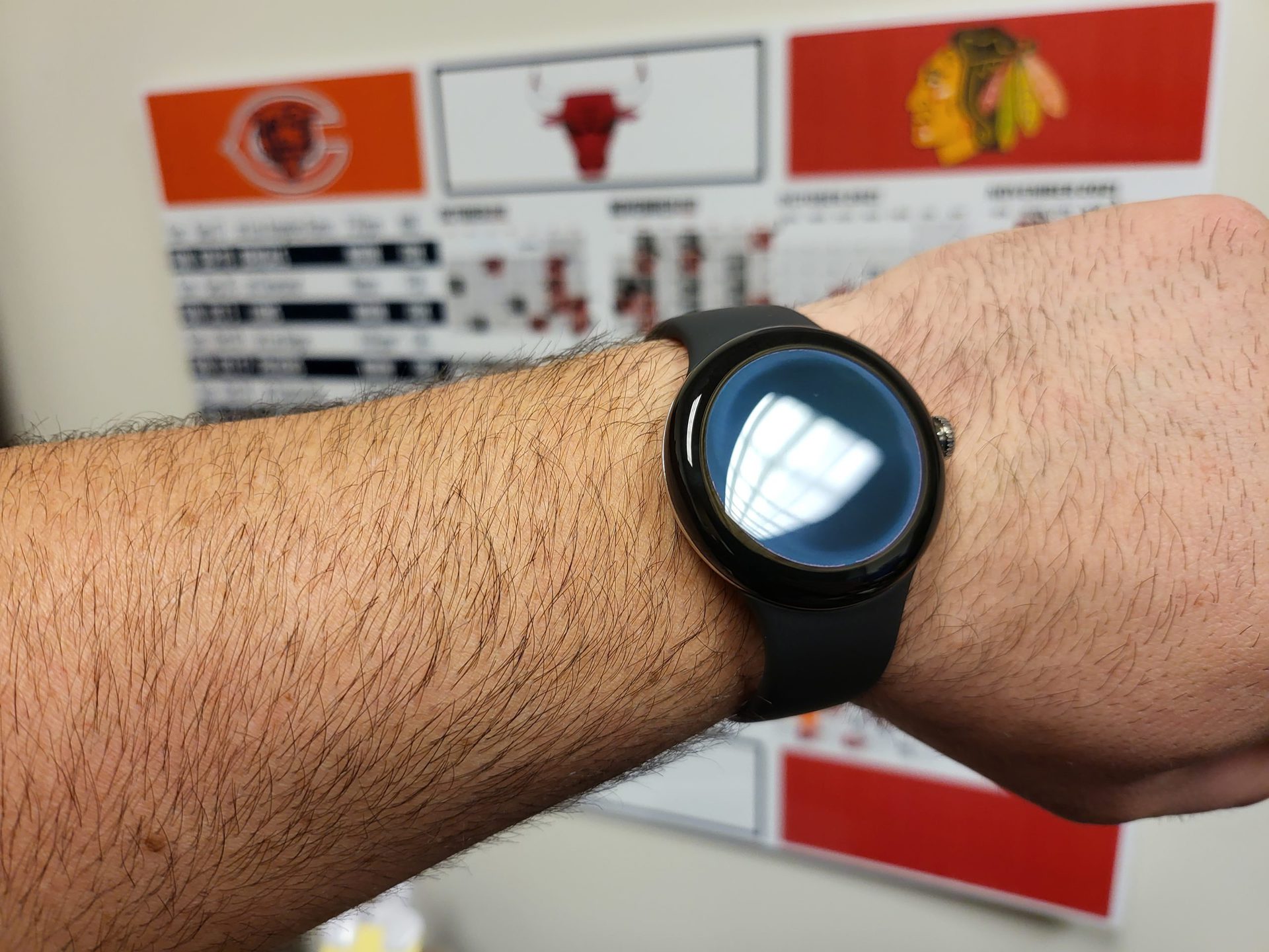 Pixel watch prototype on wris5
