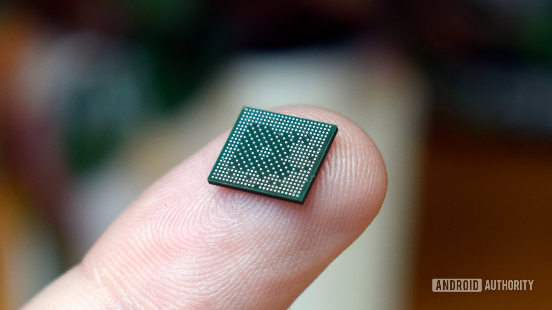 SoC chipset processor on finger